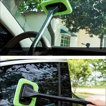 Limpador de vidros para automóveis com cabo comprido