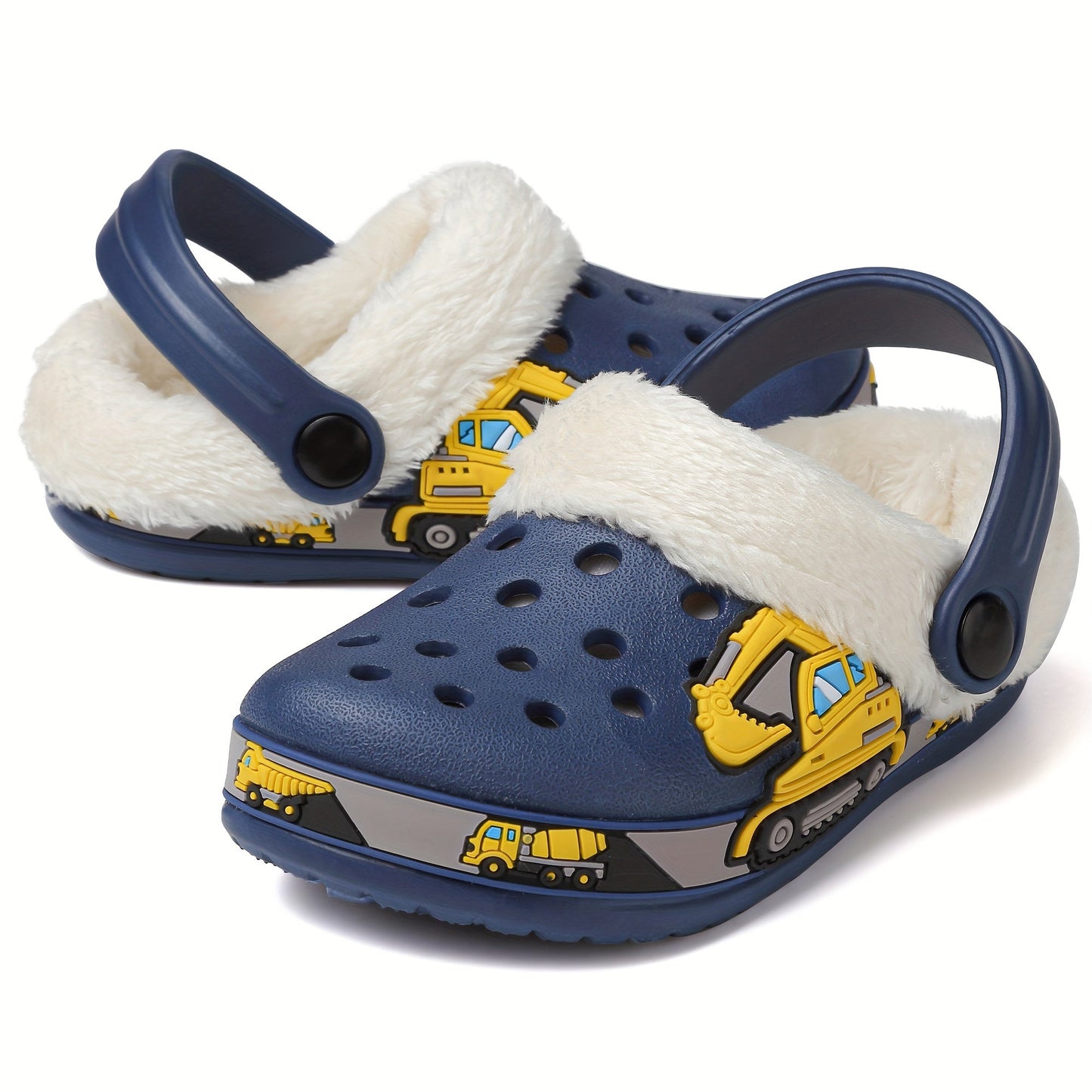 Zapatillas calefactables divertidas para niños: suaves y cómodas para interiores.