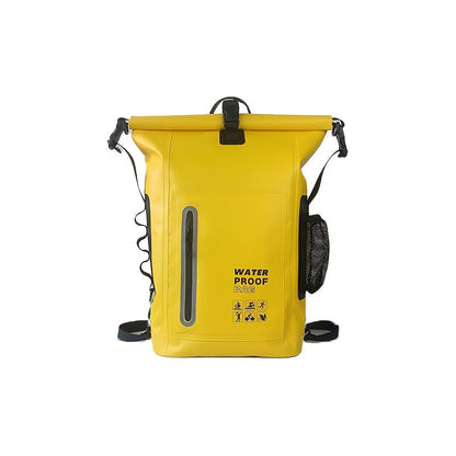 Vodootporni 25L rolltop ruksak s više pretinaca, čvrstim kopčama i mrežastim bočnim džepom