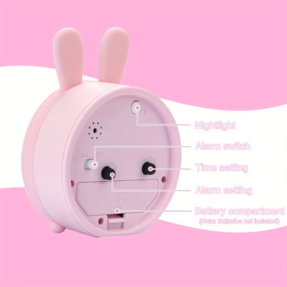 Reloj despertador silencioso SleepyBunny: para una mañana tranquila y encantadora