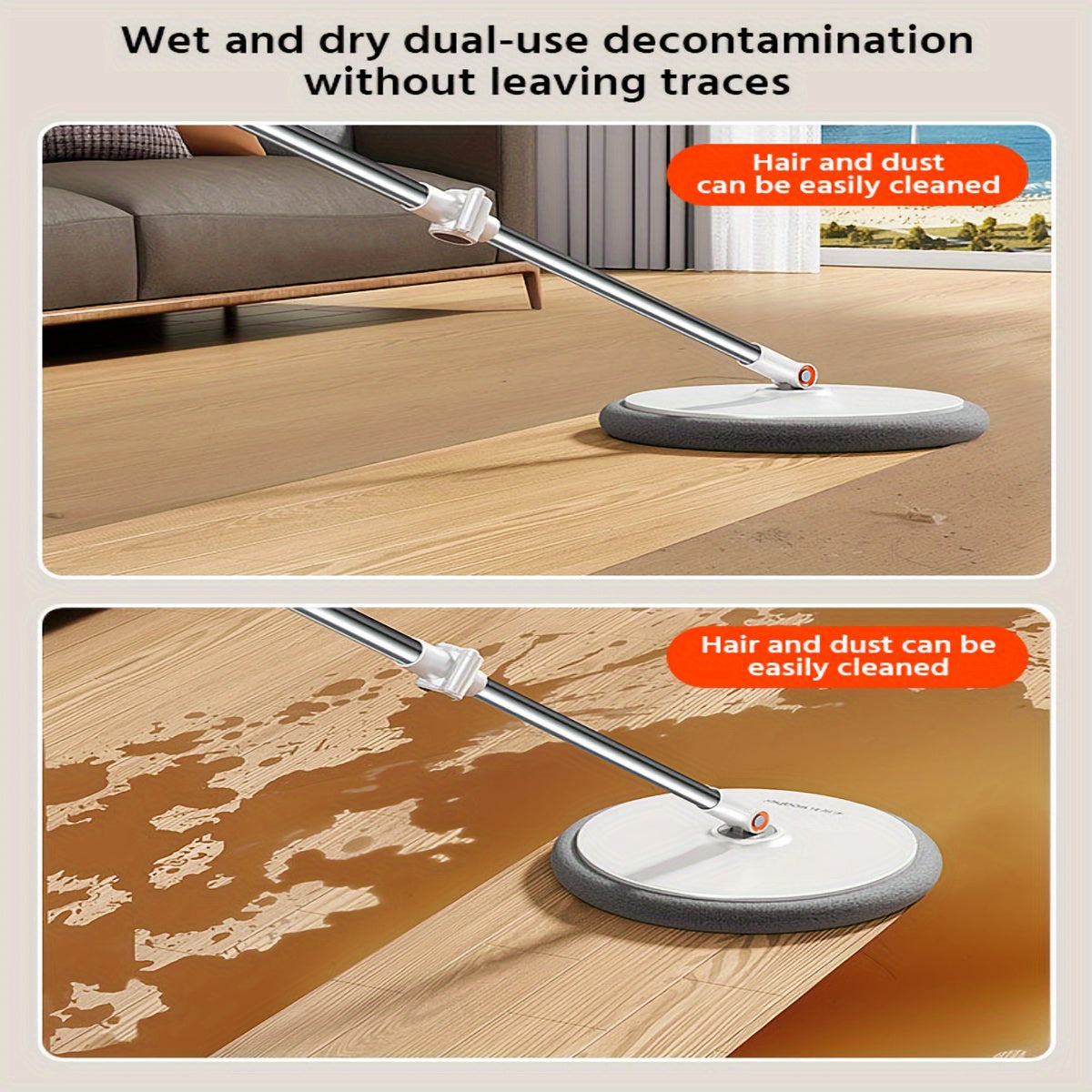 FlexiClean spin mop set – Bez ruku, podesiv i učinkovito čišćenje