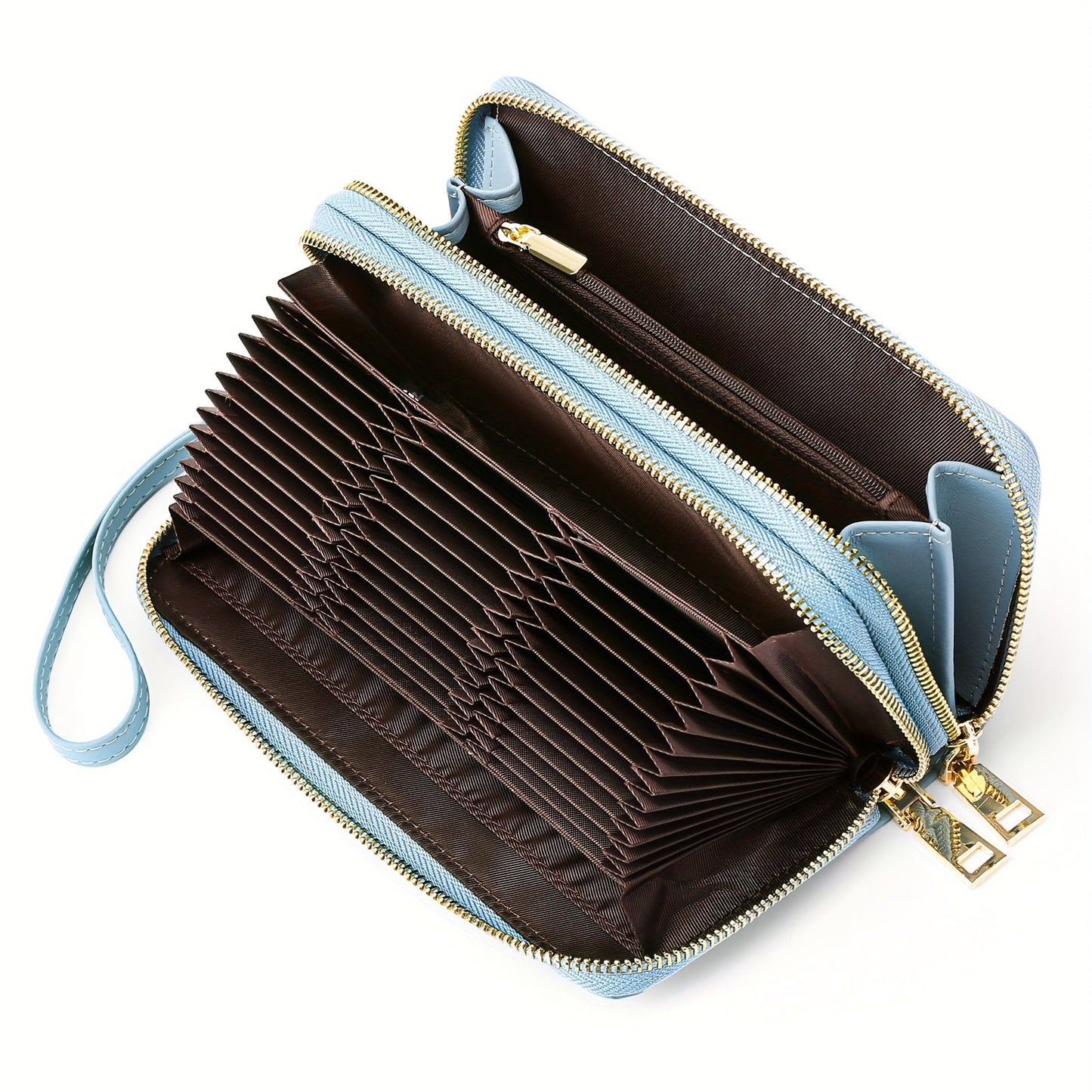 Cartera larga SecureHold: funcional y segura contra RFID