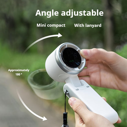 Kompaktni turbo ručni ventilator – 3-u-1 USB punjivi s 5 brzina