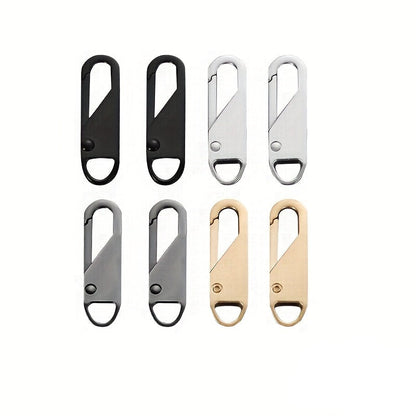 Cabezales de cremallera universales MultiFit: práctico juego de 4 piezas de repuesto