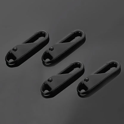 Cabezales de cremallera universales MultiFit: práctico juego de 4 piezas de repuesto
