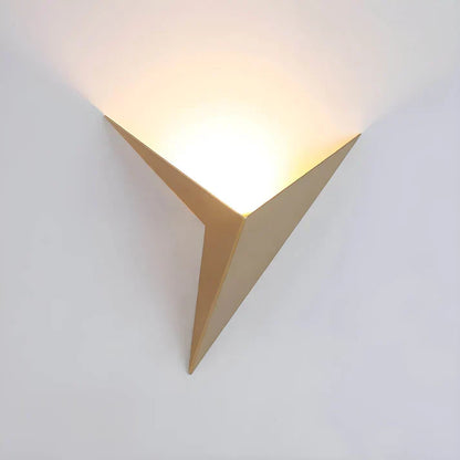 Lámpara de pared LED geométrica con forma de pájaro