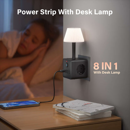 Luminária noturna inteligente 8 em 1 – Para soluções e iluminação inteligentes