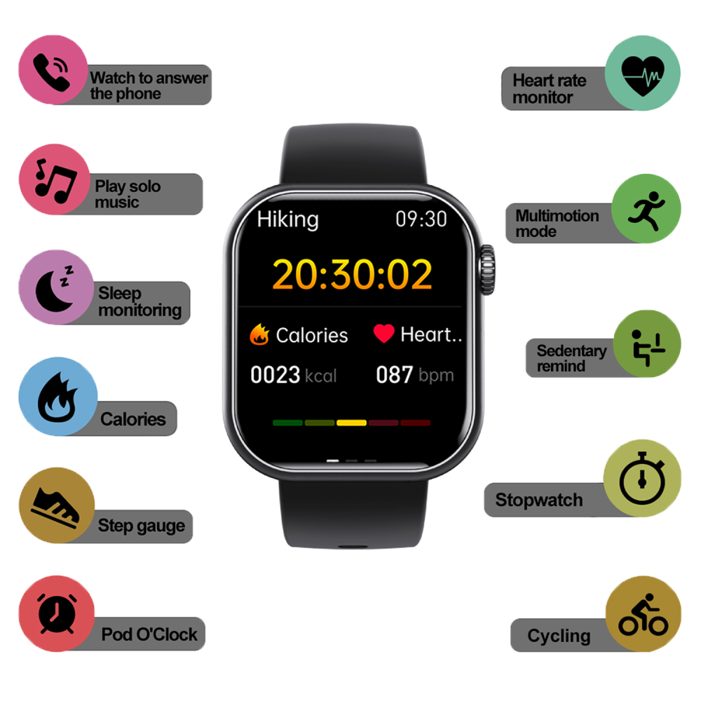 Smart Health Pro pametni sat – Kompletan sat za zdravlje i fitness
