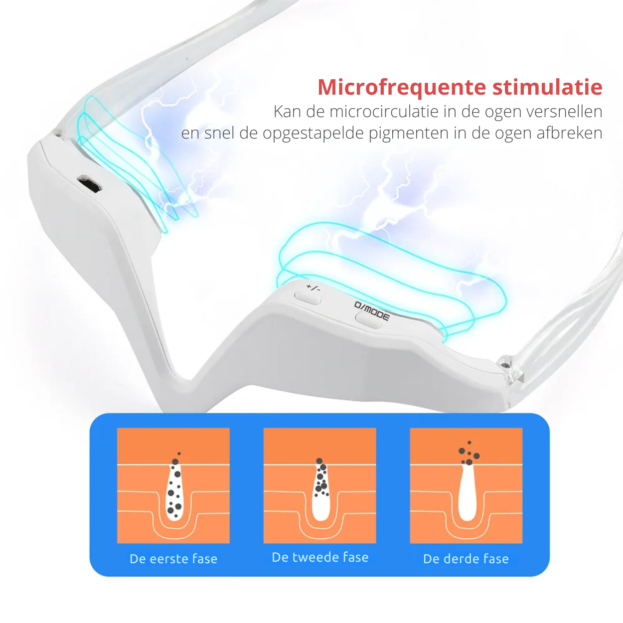 VitalGlow – Gafas de terapia de luz roja para el bienestar y la relajación