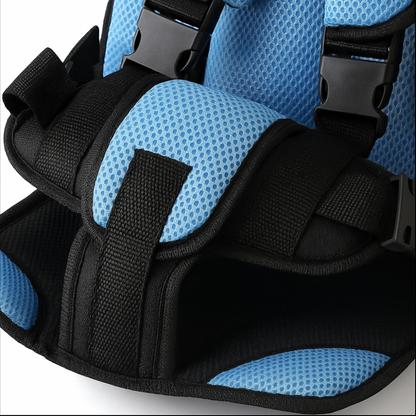 Silla de coche infantil con arnés de seguridad de 5 puntos