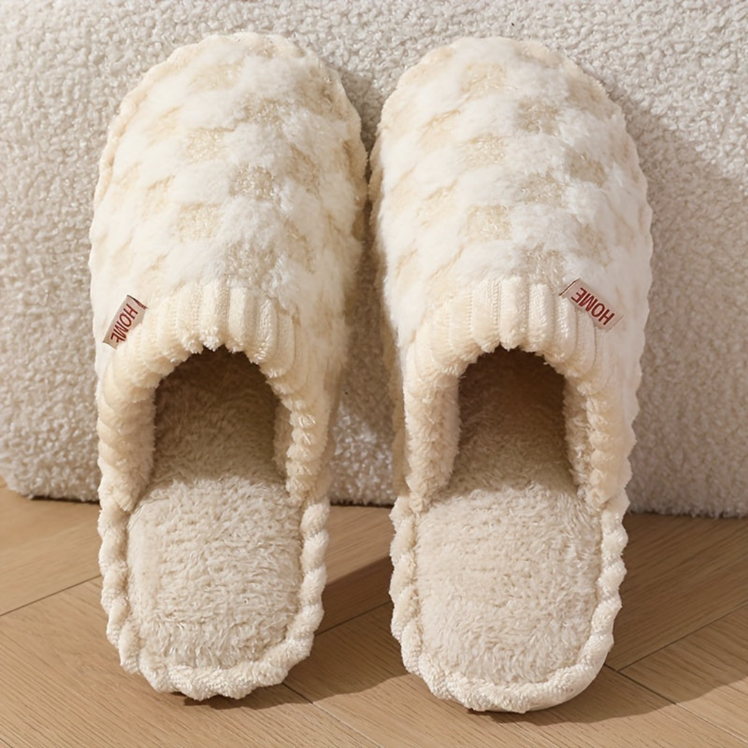 Zapatillas de invierno para mujer con forro suave