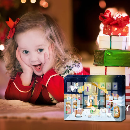 Božićni adventski kalendar s jaslicama – Za čarobno božićno iskustvo
