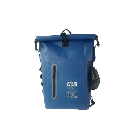 Vodootporni 25L rolltop ruksak s više pretinaca, čvrstim kopčama i mrežastim bočnim džepom