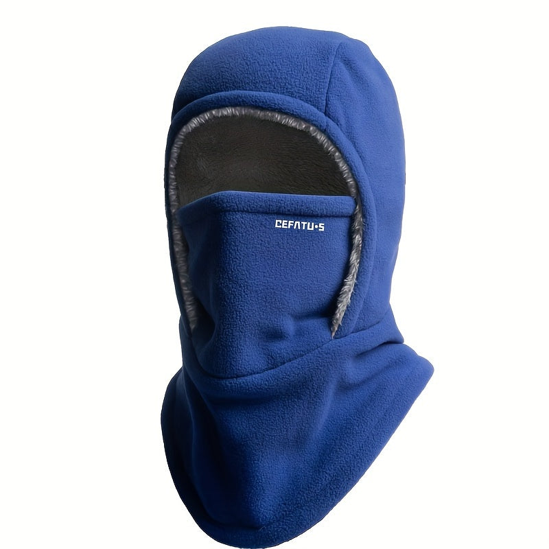 Herren Winter Sturmhaube mit Gesichtsschutz