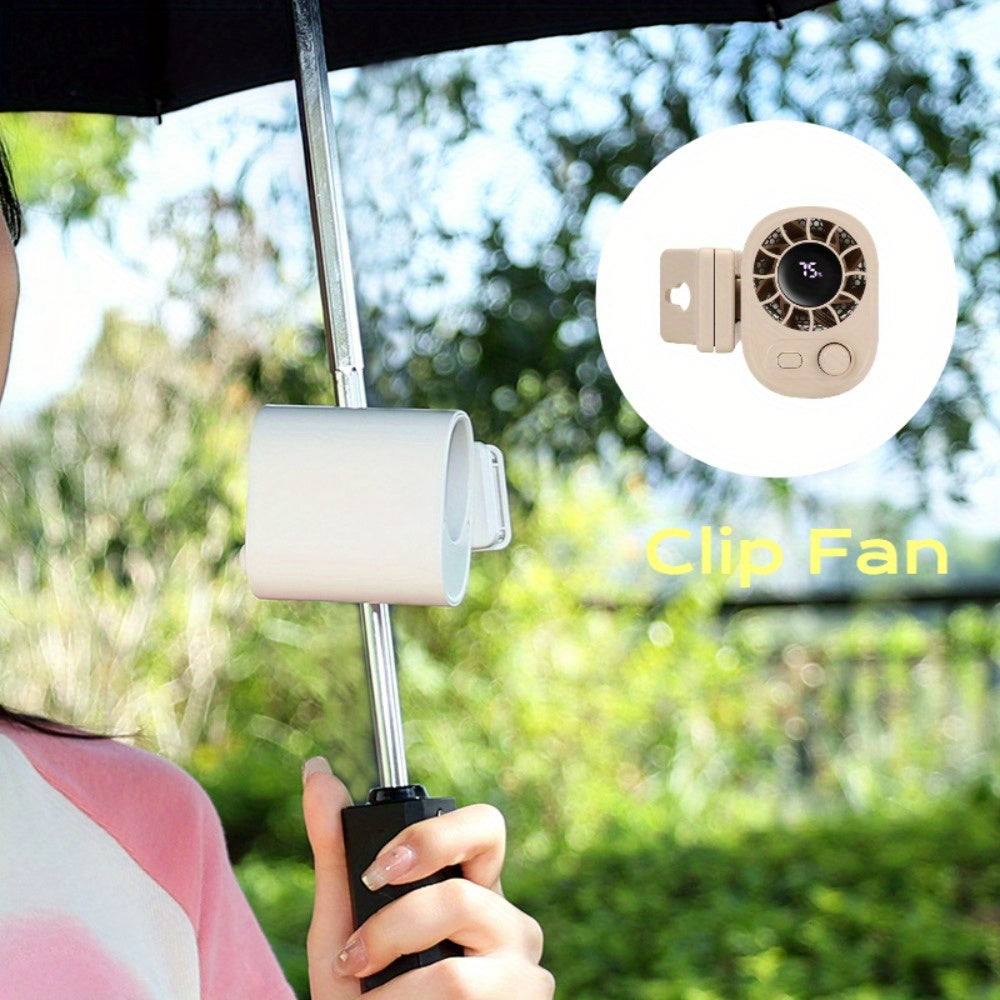 BreezeClip mini ventilator – Snažno hlađenje, bilo gdje i bilo kada