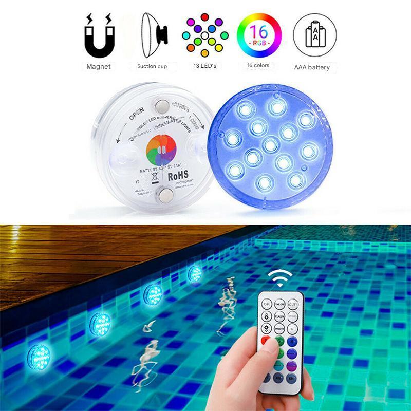 Podvodna LED lampa – Šarena i potpuno vodootporna