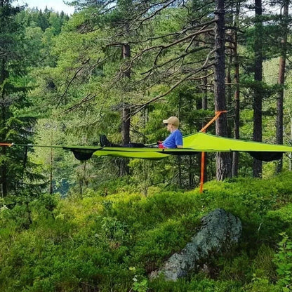 Vanjska viseća mreža za više osoba s 3-točkovnim sustavom – Prostrano i udobno
