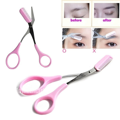 Tijeras profesionales para cejas: precisas y duraderas.