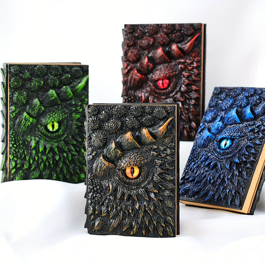 Fantasy bilježnica s okom zmaja – čvrsta i umjetnička