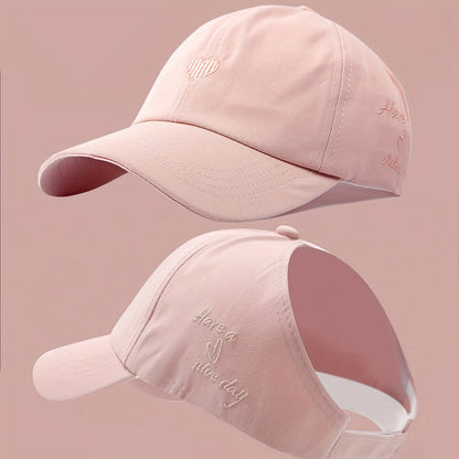 Gorra de béisbol para mujer con abertura para cola de caballo: ligera y ventilada.