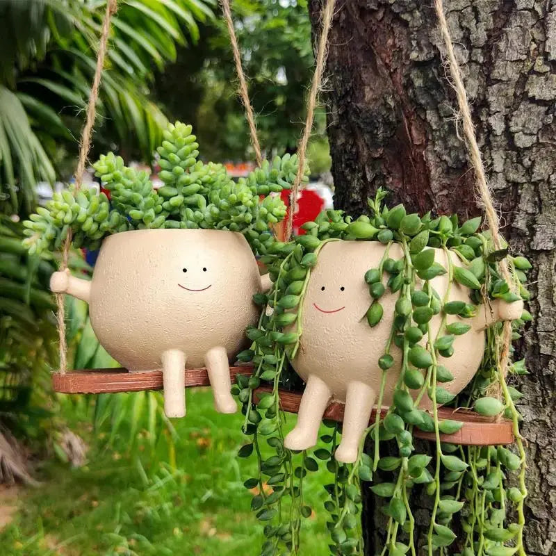 SwingPot – Viseći cvjetni lonac na ljuljačkoj