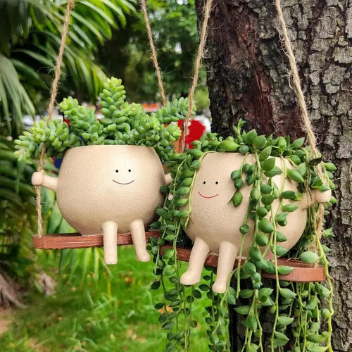 SwingPot – Viseći cvjetni lonac na ljuljačkoj