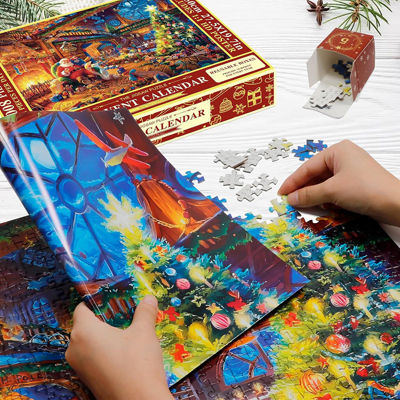 Božićni adventski kalendar s jaslicama – Za čarobno božićno iskustvo