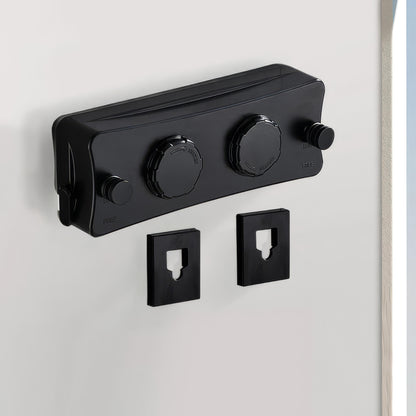 Estendal duplo extensível para montagem na parede