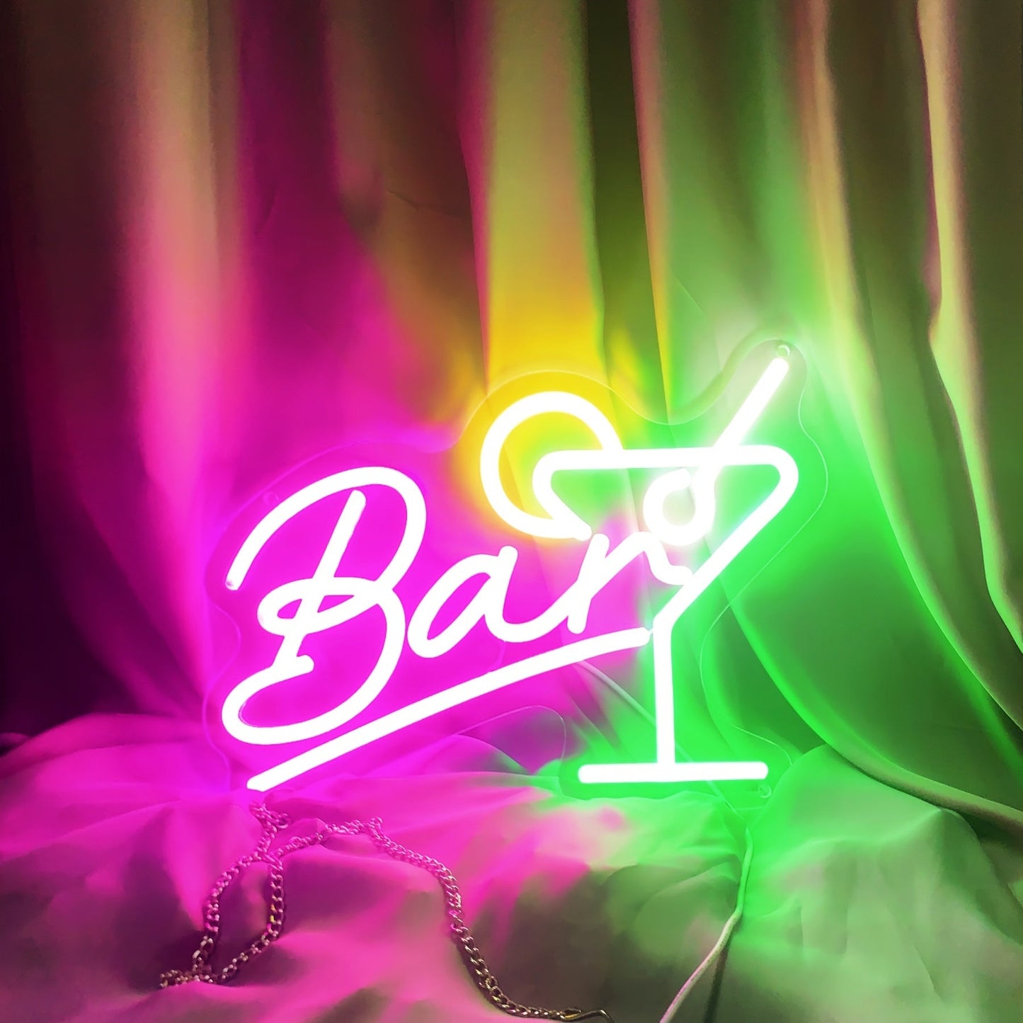 Prigušivi LED neonski bar znak – USB napajanje s prigušivačem