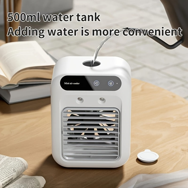 Prijenosni mini klima uređaj – sve-u-jednom ovlaživač zraka i ventilator