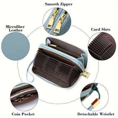 Cartera larga SecureHold: funcional y segura contra RFID