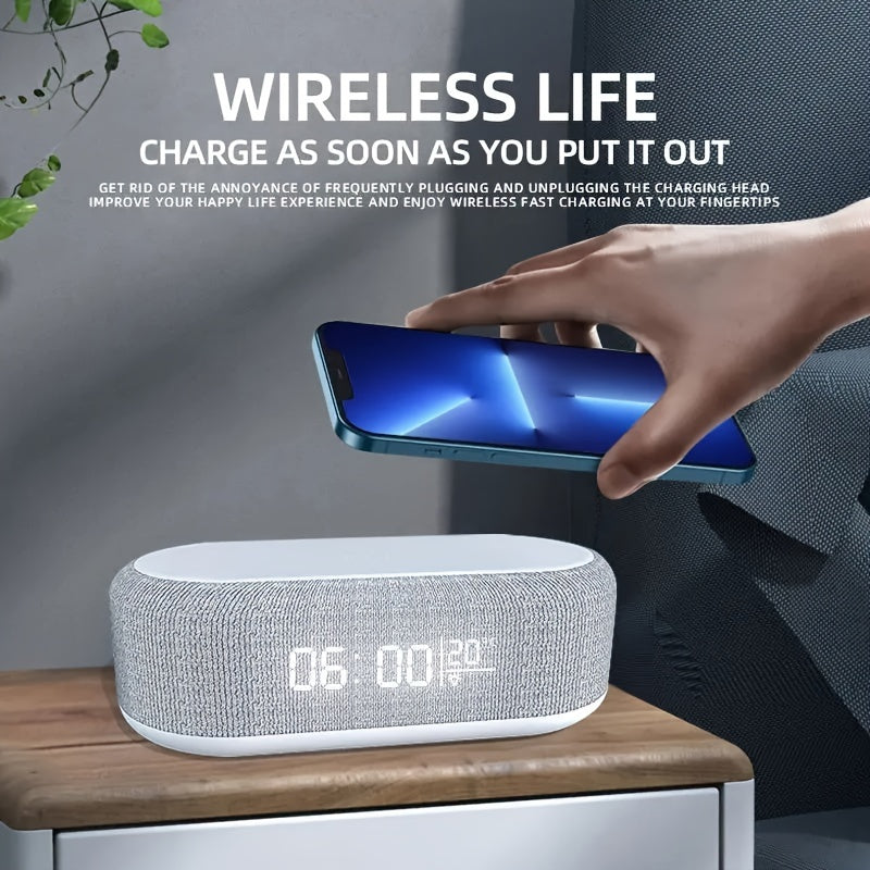 Luz nocturna multifuncional GlowTime: compacta y práctica para cualquier habitación