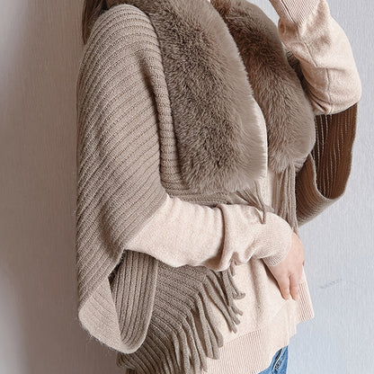 Eleganter Damen-Schal mit geometrischem Muster