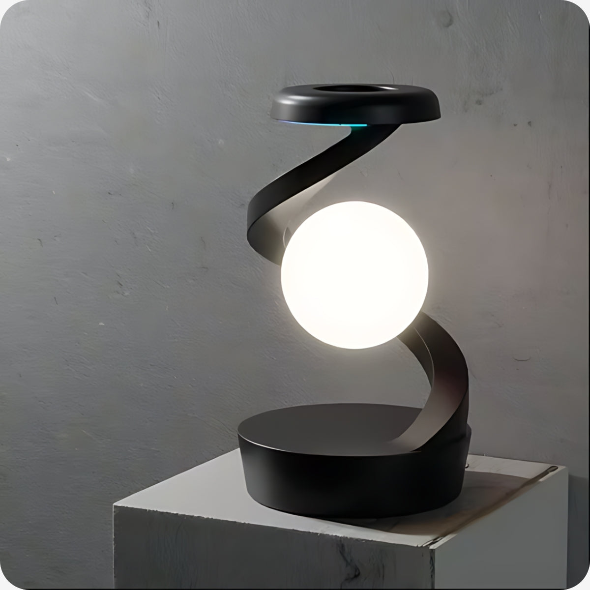LumaSpiral atmosfera lampa – Moderan dizajn s toplim sjajem