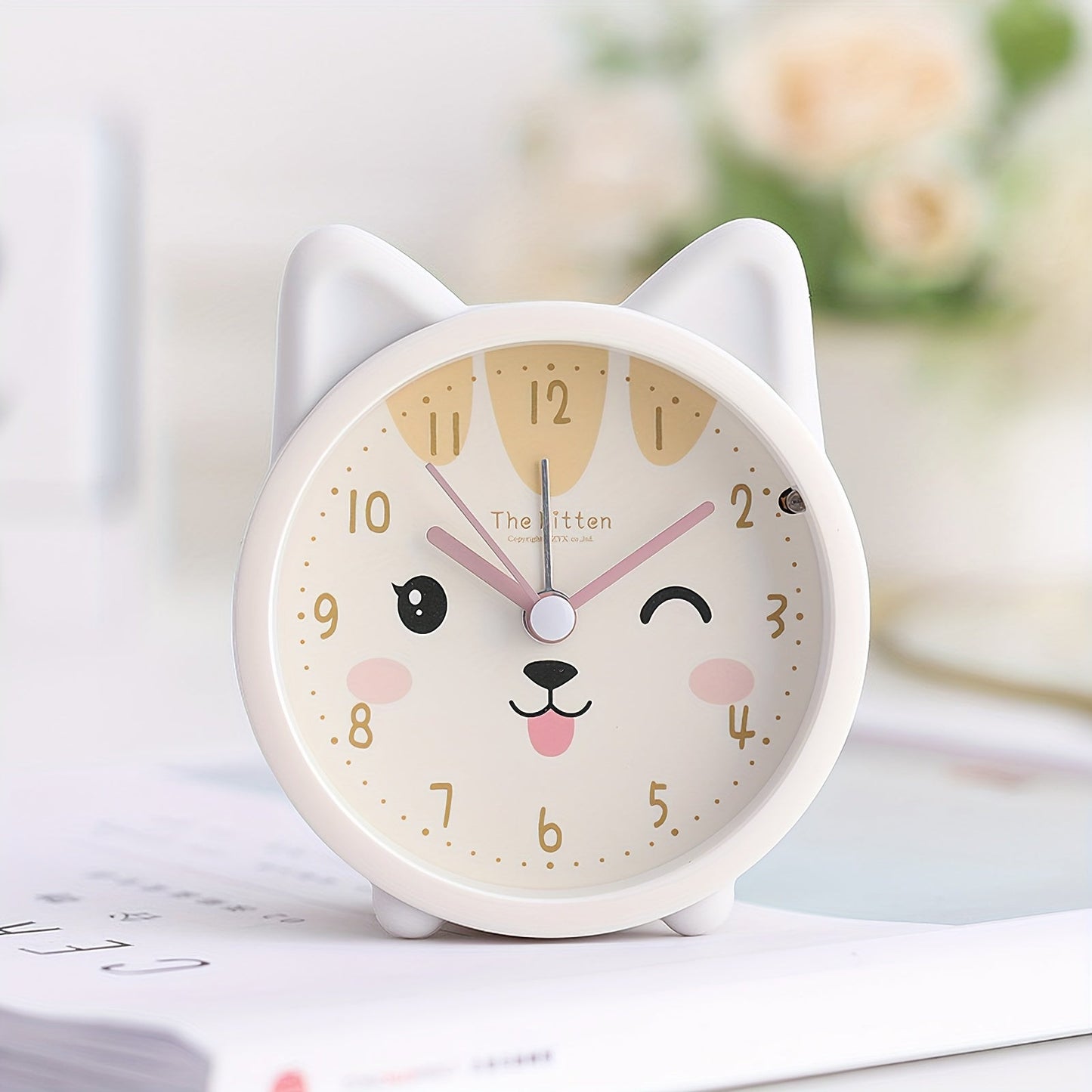 Reloj despertador silencioso SleepyBunny: para una mañana tranquila y encantadora