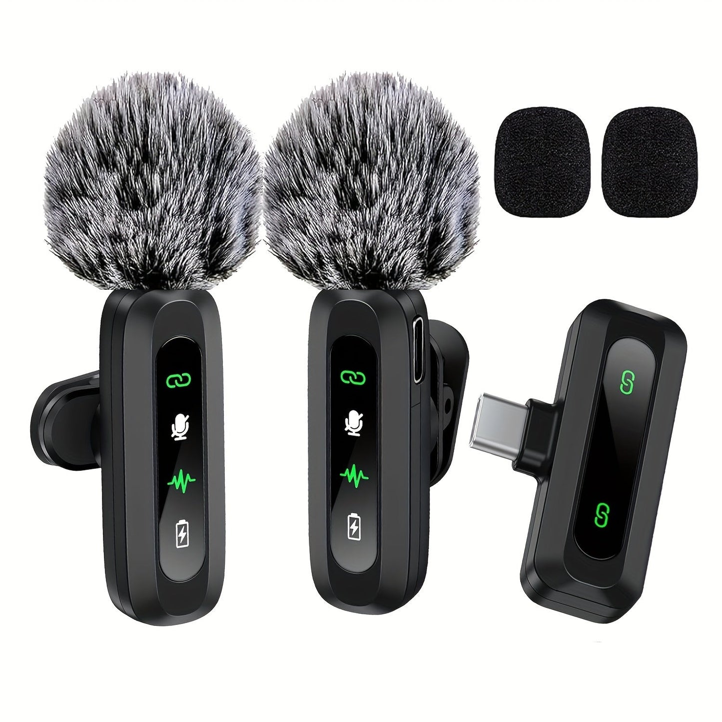 Micrófono de solapa inalámbrico SoundClip: para teléfonos inteligentes y tabletas