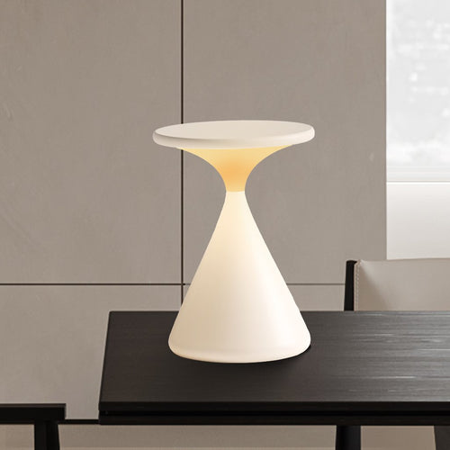 Aeron pješčani sat s prigušivim LED stolnim svjetlom – Elegantno i bežično