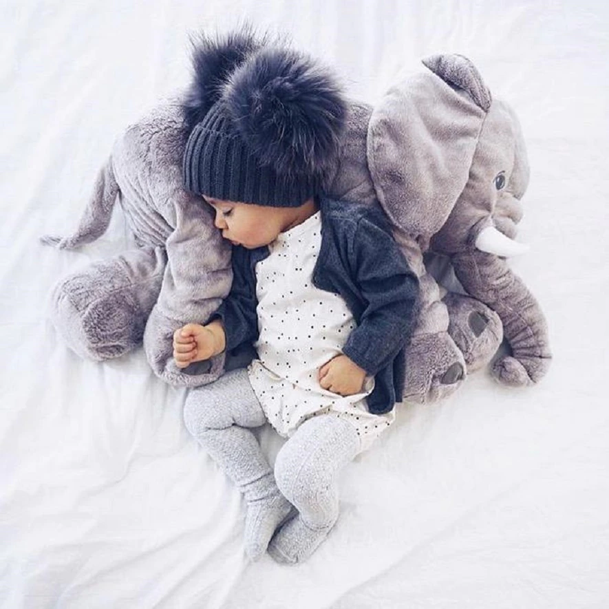 Jastučić za bebe Elephant Snuggle – Mekan, ugodan i udoban
