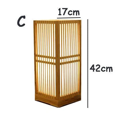 Japanska stolna lampa od bambusa – Zen stil ambijentalnog osvjetljenja