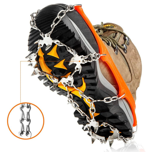 Crampones para zapatos con cadenas para hielo y nieve