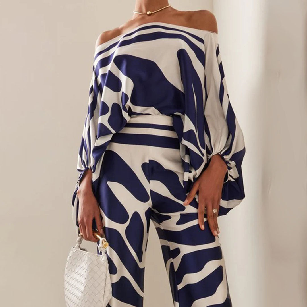 Šik dvodijelni satenski set za žene – Ženski i elegantan