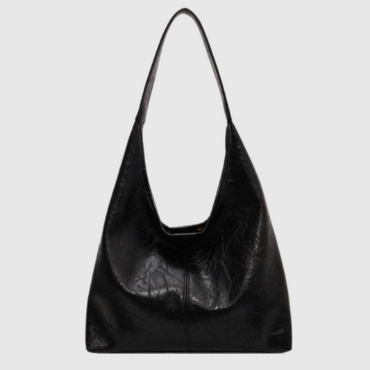 Halbmond-Schultertasche im Vintage-Stil