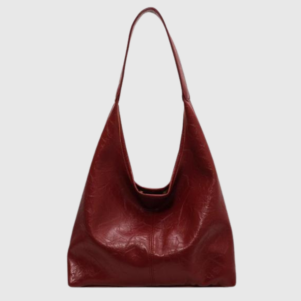 Halbmond-Schultertasche im Vintage-Stil