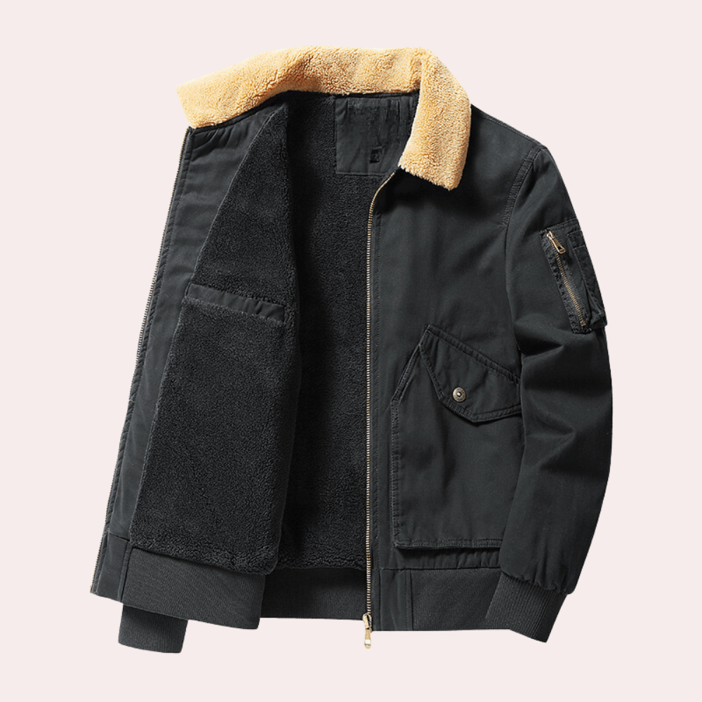 SoftNest - Casaco bomber com forro quente