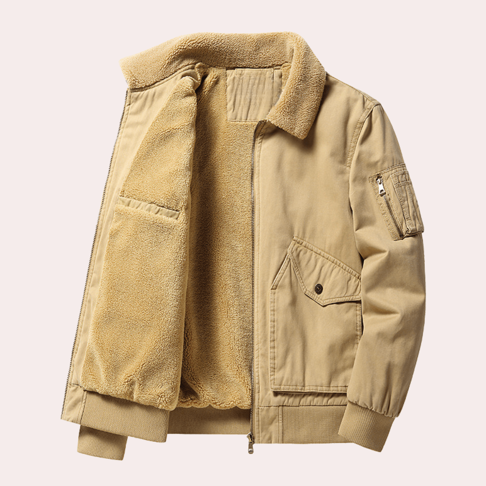 SoftNest - Casaco bomber com forro quente