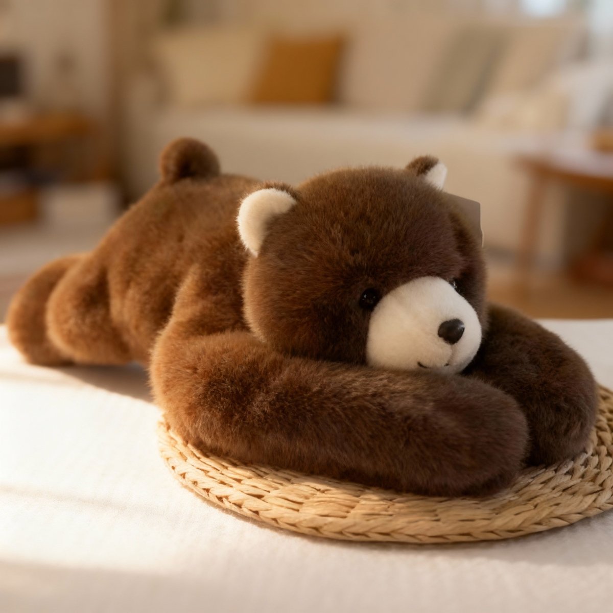 Peluche com braços compridos para abraçar