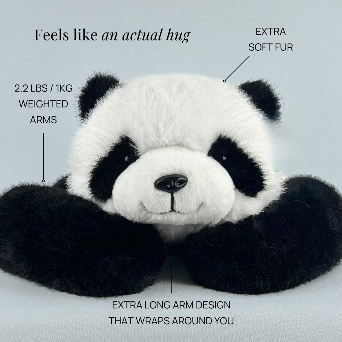 Peluche com braços compridos para abraçar
