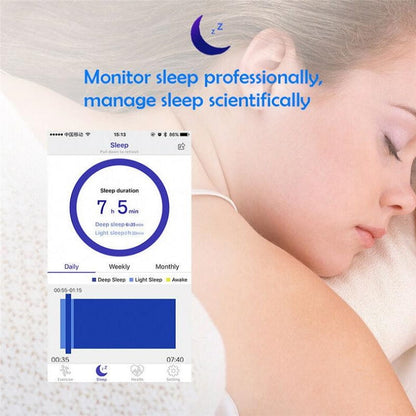 Smartes Fitnessarmband mit OLED-Display
