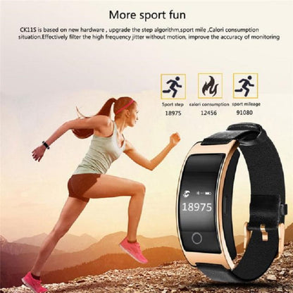 Smartes Fitnessarmband mit OLED-Display