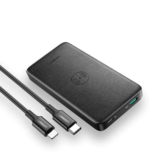 Bežični powerbank za brzo punjenje – 10.000mAh s dvostrukim izlazom